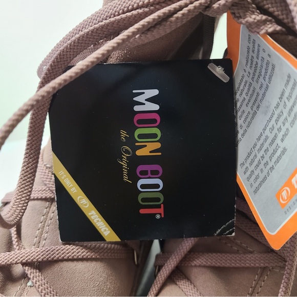 New with Tag ORIGINAL MOONBOOT Pink sz 6 - Picture 5 of 11